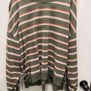 Sonoma Women's Sweater with Ties Size L